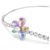 Ariana Grande X Swarovski-armband med blandade slipningar, blomma, flerfärgat, rodiumpläterat