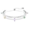 Ariana Grande X Swarovski-armband med blandade slipningar, flerfärgat, rodiumpläterat