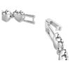 Ariana Grande X Swarovski-armband med blandade slipningar, hjärta, vitt, rodiumpläterat