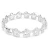 Ariana Grande X Swarovski-armband, rundslipad, blomma, vit, rodiumpläterad