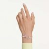 Ariana Grande X Swarovski armring med blandade slipningar, trollslända, flerfärgad, rodiumpläterad