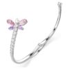 Ariana Grande X Swarovski armring med blandade slipningar, trollslända, flerfärgad, rodiumpläterad