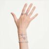 Ariana Grande X Swarovski armring med blandade slipningar, trollslända, flerfärgad, rodiumpläterad