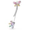 Ariana Grande X Swarovski-brosch med blandade slipningar, trollslända, flerfärgad, rodiumpläterad Ariana Grande X Swarovski-brosch med blandade slipningar, trollslända, flerfärgad, rodiumpläterad
