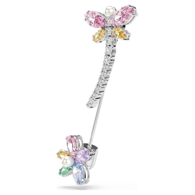Ariana Grande X Swarovski-brosch med blandade slipningar, trollslända, flerfärgad, rodiumpläterad Ariana Grande X Swarovski-brosch med blandade slipningar, trollslända, flerfärgad, rodiumpläterad