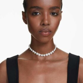 ariana grande x swarovski choker med blandade slipningar kristallprlor hjrta vit rodiumplterad 1 280x280 - Ariana Grande X Swarovski choker med blandade slipningar, kristallp&auml;rlor, hj&auml;rta, vit, rodiumpl&auml;terad