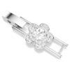 Ariana Grande X Swarovski förlängningskedja, vit, rodiumpläterad