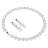 Ariana Grande X Swarovski halsband med blandade slipningar, hjärta, vitt, rodiumpläterat