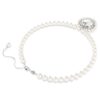 Ariana Grande X Swarovski halsband med kristallpärla, hjärtslipning, hjärta, vitt, rodiumpläterat