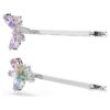 Ariana Grande X Swarovski hårnål med blandade former, slända, blomma, flerfärgad, rodiumpläterad