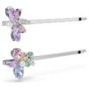 Ariana Grande X Swarovski hårnål med blandade former, slända, blomma, flerfärgad, rodiumpläterad