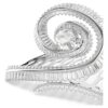 Ariana Grande X Swarovski hårspänne, baguetteslipning, vitt, rodiumpläterat Ariana Grande X Swarovski hårspänne, baguetteslipning, vitt, rodiumpläterat