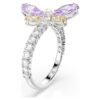 Ariana Grande X Swarovski motivring med blandade slipningar, trollslända, flerfärgad, rodiumpläterad