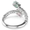 Ariana Grande X Swarovski Öppen ring med blandade slipningar, flerfärgad, rodiumpläterad