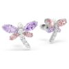 Ariana Grande X Swarovski örhängen med blandade slipningar, trollslända, mångfärgat, rodiumpläterat Ariana Grande X Swarovski örhängen med blandade slipningar, trollslända, mångfärgat, rodiumpläterat
