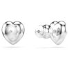 Ariana Grande X Swarovski örhängen med olika slipningar, hjärta, vita, rodiumpläterade