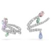 Ariana Grande X Swarovski öronklämmor med blandade slipningar, flerfärgade, rodiumpläterade Ariana Grande X Swarovski öronklämmor med blandade slipningar, flerfärgade, rodiumpläterade
