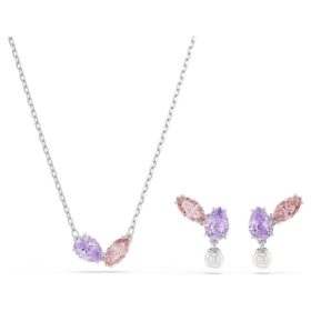 Ariana Grande X Swarovski-set med blandade slipningar, flerfärgat, rodiumpläterat