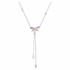 Ariana Grande X Swarovski Y-halsband med blandade slipningar, trollslända, flerfärgat, rodiumpläterat