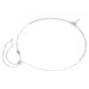 Ariana Grande X Swarovski Y-halsband med blandade slipningar, trollslända, flerfärgat, rodiumpläterat