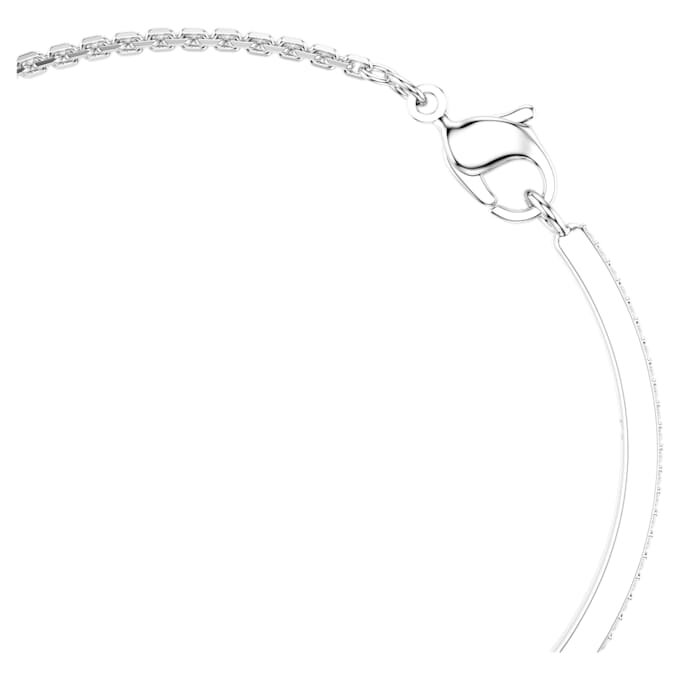 Armband med blandade slipningar, Ormens år, vitt, rodiumpläterat Armband med blandade slipningar, Ormens år, vitt, rodiumpläterat