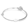 Armband med blandade slipningar, Ormens år, vitt, rodiumpläterat Armband med blandade slipningar, Ormens år, vitt, rodiumpläterat