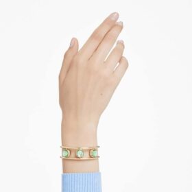 Chroma-armband med kuddslipning, flerfärgat, guldpläterat