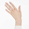 Constella armring med kristallpärlor, runda slipningar, vit, rodiumpläterad Constella armring med kristallpärlor, runda slipningar, vit, rodiumpläterad
