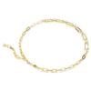 Constella-halsband, vitt, guldpläterat