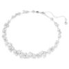 Constella-set med blandade slipningar, vitt, rodiumpläterat