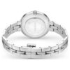 Cosmopolitan-klocka, tillverkad i Schweiz, metallarmband, silverfärgad, rostfritt stål