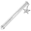 Crystalline kulspetspenna, vit, vitlackerad, förkromad Crystalline kulspetspenna, vit, vitlackerad, förkromad