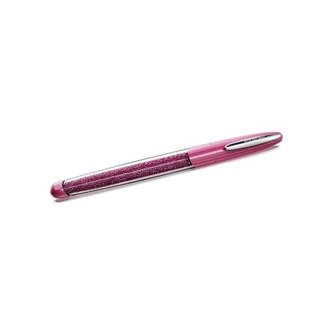 Crystalline rollerballpenna, rosa, förkromad Crystalline rollerballpenna, rosa, förkromad