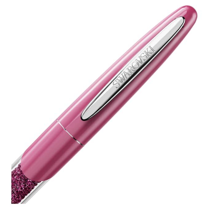 Crystalline rollerballpenna, rosa, förkromad Crystalline rollerballpenna, rosa, förkromad