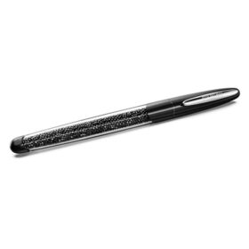 Crystalline rollerballpenna, svart, förkromad