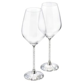 Crystalline vitvinsglas (set om 2)