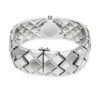 Curiosa armband med kristaller, silverfärgat, rostfritt stål