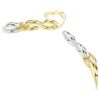 Dextera-armband med rundslipade kristaller, vitt, blandad metallfinish