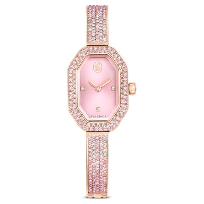 Dextera armband, tillverkat i Schweiz, metallarmband, rosa, roséguldpläterat Dextera armband, tillverkat i Schweiz, metallarmband, rosa, roséguldpläterat