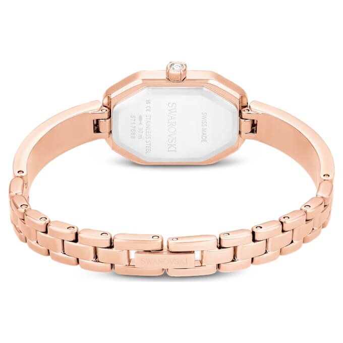 Dextera armband, tillverkat i Schweiz, metallarmband, rosa, roséguldpläterat Dextera armband, tillverkat i Schweiz, metallarmband, rosa, roséguldpläterat