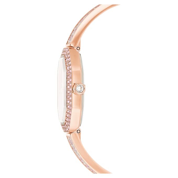 Dextera armband, tillverkat i Schweiz, metallarmband, rosa, roséguldpläterat Dextera armband, tillverkat i Schweiz, metallarmband, rosa, roséguldpläterat