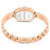 Dextera armband, tillverkat i Schweiz, metallarmband, roséguldfärgat, ytbehandling i roséguld
