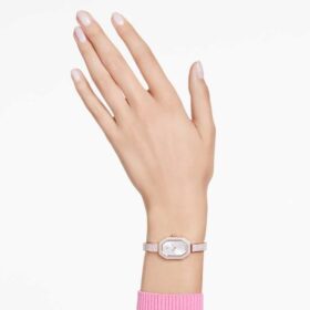 Dextera armbandsur, tillverkat i Schweiz, metallarmband, guldfärgat, champagneguldfärgad yta