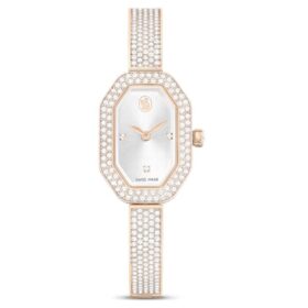 Dextera armbandsur, tillverkat i Schweiz, metallarmband, guldfärgat, champagneguldfärgad yta