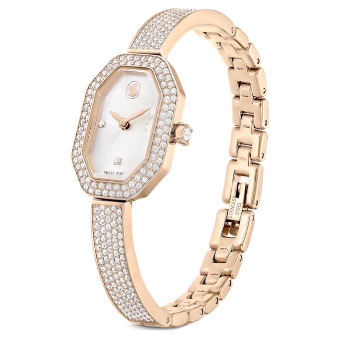 Dextera armbandsur, tillverkat i Schweiz, metallarmband, guldfärgat, champagneguldfärgad yta Dextera armbandsur, tillverkat i Schweiz, metallarmband, guldfärgat, champagneguldfärgad yta