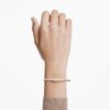 Dextera armring med magnetlås, vit, roséguldpläterad