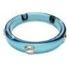 Dulcis armring med åttkantig slipning, blå, guldpläterad Dulcis armring med åttkantig slipning, blå, guldpläterad