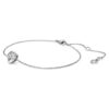 Eternity-armband med laboratorieframställda diamanter 0,5 karat totalt, hjärtform, sterlingsilver Eternity-armband med laboratorieframställda diamanter 0,5 karat totalt, hjärtform, sterlingsilver