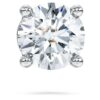 Eternity-örhängen med laboratorieframställda diamanter 0,5 karat totalt, enkel, rund form, 14K vitguld Eternity-örhängen med laboratorieframställda diamanter 0,5 karat totalt, enkel, rund form, 14K vitguld