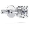 Eternity-örhängen med laboratorieframställda diamanter 0,5 karat totalt, enkel, rund form, 14K vitguld Eternity-örhängen med laboratorieframställda diamanter 0,5 karat totalt, enkel, rund form, 14K vitguld